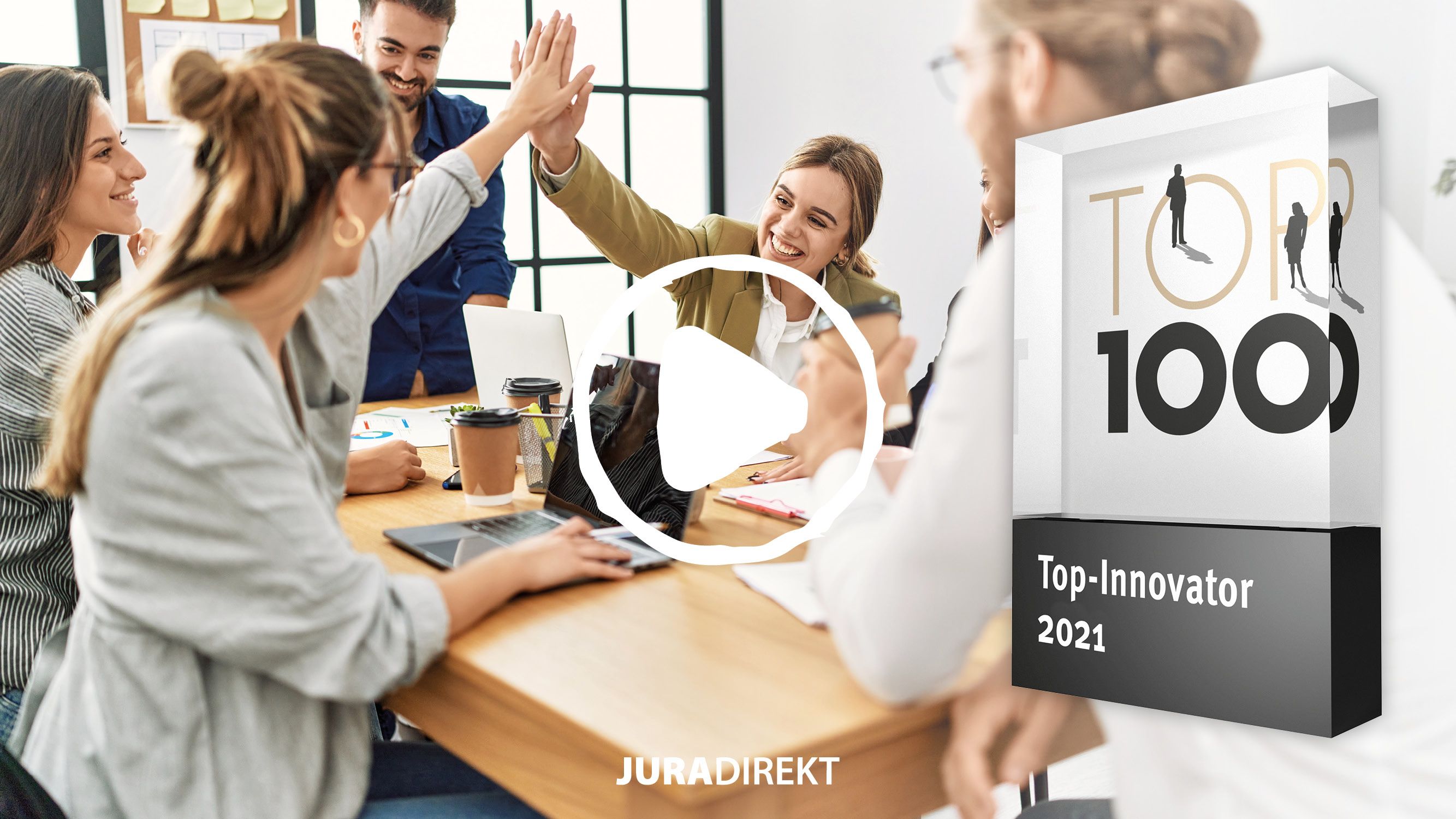 Erneute TOP 100 Auszeichnung im Jahr 2021 für besondere Innovation im Bereich Legal Tech